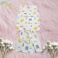 Baby Muslin Jabla Shirt & Shorts Set – Multi Printed | 6 Months to 1 Year | Sri Thulir Tex