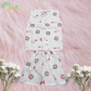 Baby Muslin Jabla Shirt & Shorts Set – Multi Printed | 6 Months to 1 Year | Sri Thulir Tex