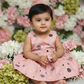 Cotton Printed Baby Frock – Front Open Button Type | New Born to 6 Months | Sri Thulir Tex