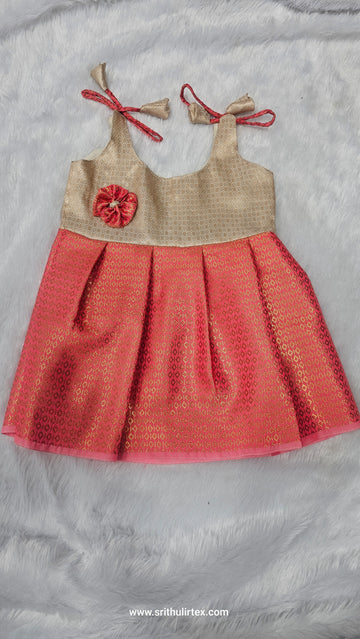 (Price 199) 5 Month to 4 Years Baby Frocks | Rope Type Design | Sri Thulir Tex