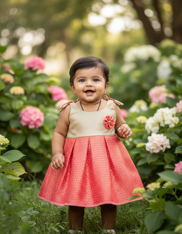 (Price 199) 5 Month to 4 Years Baby Frocks | Rope Type Design | Sri Thulir Tex