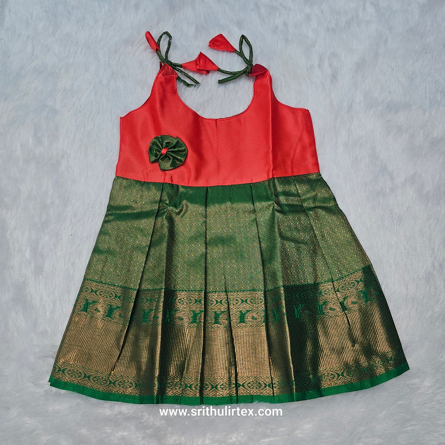 Premium Pure Pattu Frocks | 7 Month To 12 Month Baby's | (Price: 350) | (Batch 4)