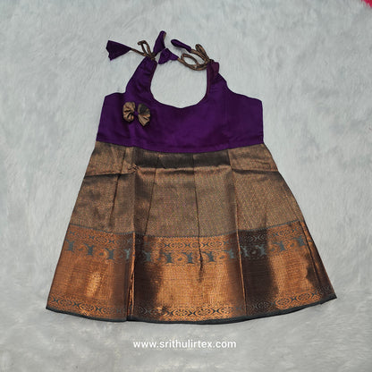 Premium Pure Pattu Frocks | 7 Month To 12 Month Baby's | (Price: 350) | (Batch 4)