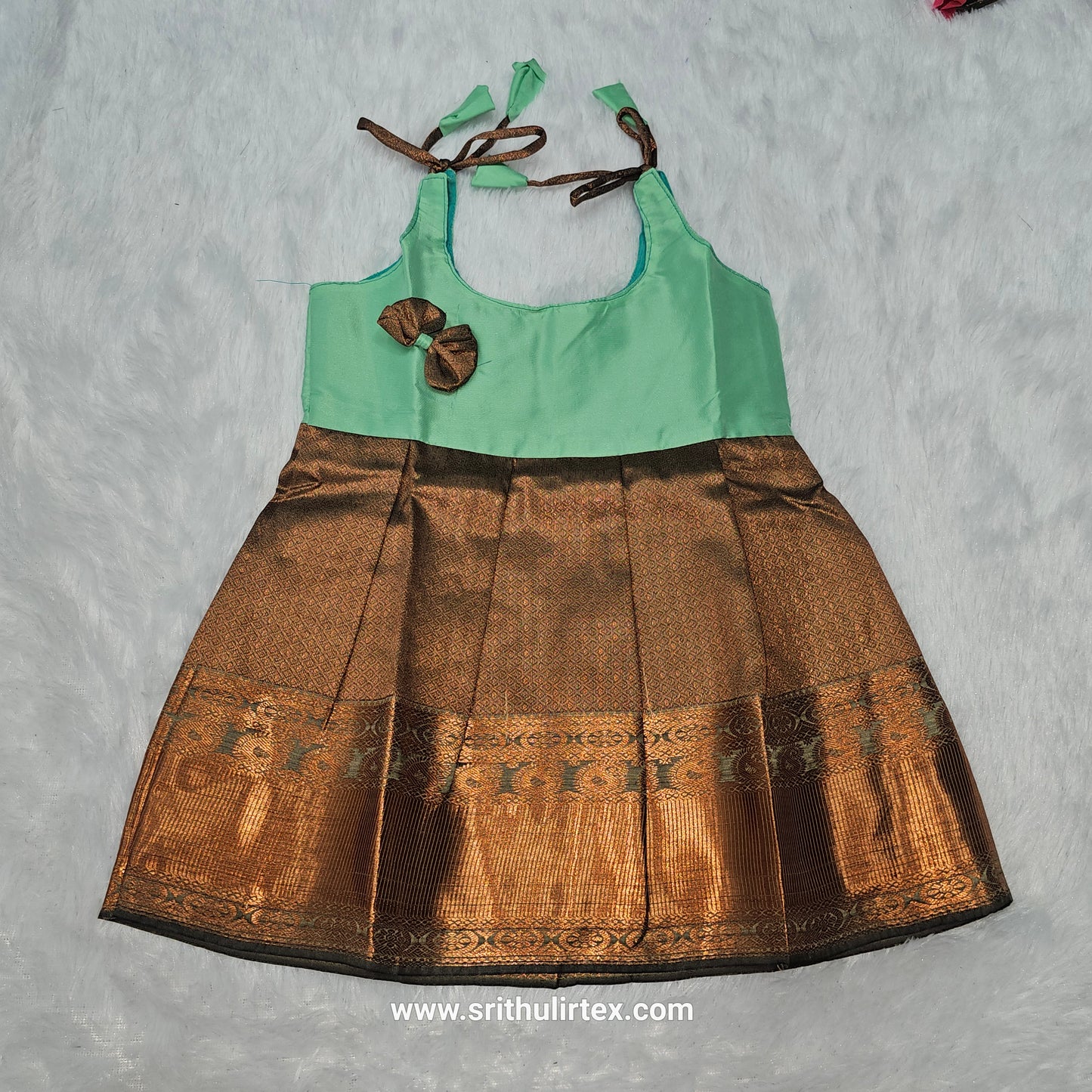 Premium Pure Pattu Frocks | 7 Month To 12 Month Baby's | (Price: 350) | (Batch 3)