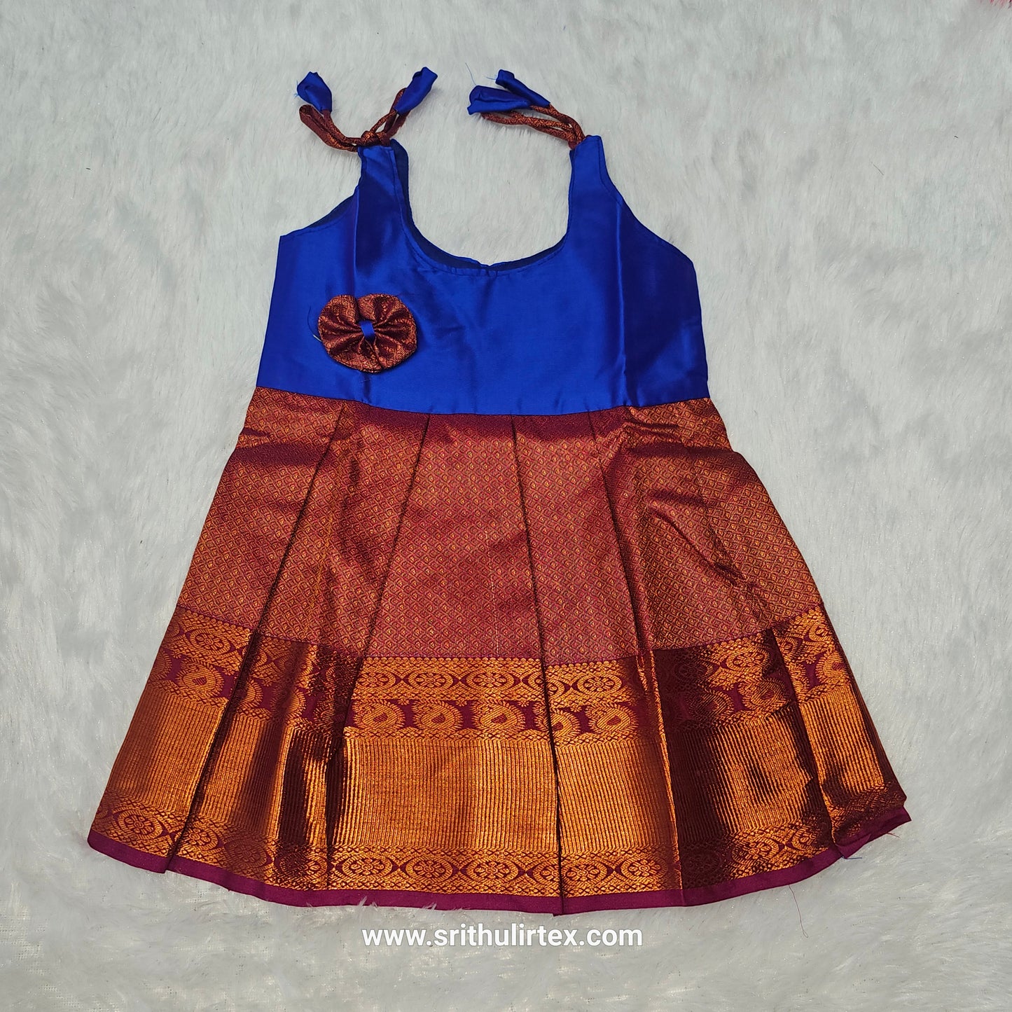 Premium Pure Pattu Frocks | 7 Month To 12 Month Baby's | (Price: 350) | (Batch 3)