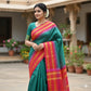 Silk Cotton South Indian Saree – Long Border | Sri Thulir Tex