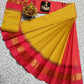 Silk Cotton South Indian Saree – Long Border | Sri Thulir Tex