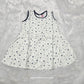 White Cotton Baby Frock – Back Open Button Type | 6 Months to 2 Years | Sri Thulir Tex